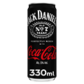Jack Daniel's & Coca-Cola 5.0% 330ml