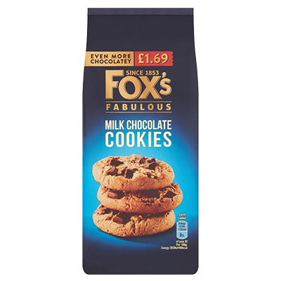 Fox's Milk Chocolate Cookies PMP 180g