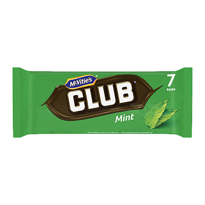 McVitie's Club Mint 6 Pack PMP 132g