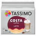 Costa Latte - Tassimo Compatible Pods 6's