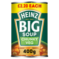 Heinz Big Soup Chunky Veg 400g